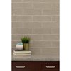 Msi Urbano Warm Concrete SAMPLE Glossy Ceramic Gray Subway Tile ZOR-PT-0525-SAM